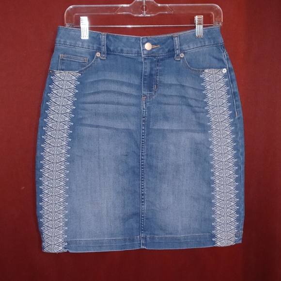 westport denim skirt